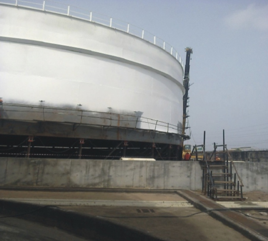 Fabrication and Installation of diesel steel storage tank sub-contraction.